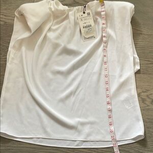 Zara Classic White Blouse